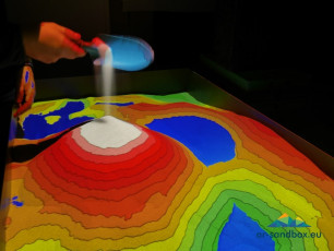 Augmented Reality Sandbox Gallery 27 Standard sand