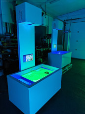 Augmented Reality Sandbox Gallery 28 Ar-Sandbox Standard with touchscreen