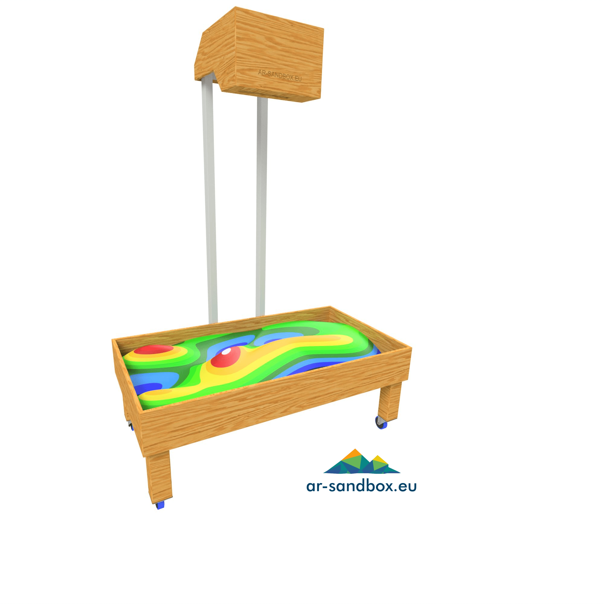 Augmented Reality Sandbox – Woodwork Model